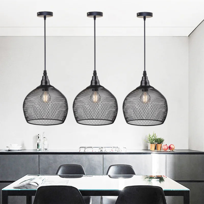 Amélie Nordic Bird Cage Ceiling Light Rose Gold Pendant