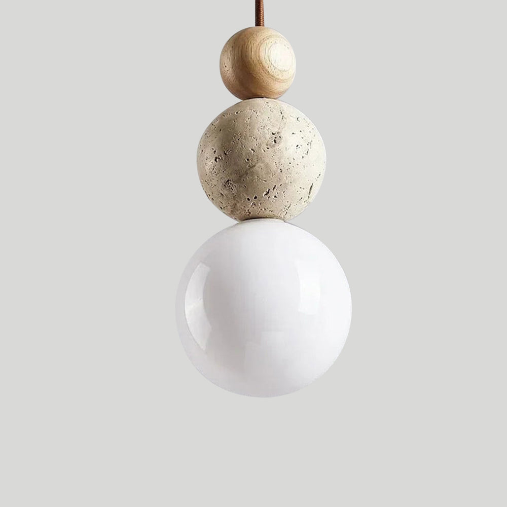 Béatrice Wabi-Sabi Stone Pendant Light