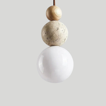 Béatrice Wabi-Sabi Stone Pendant Light