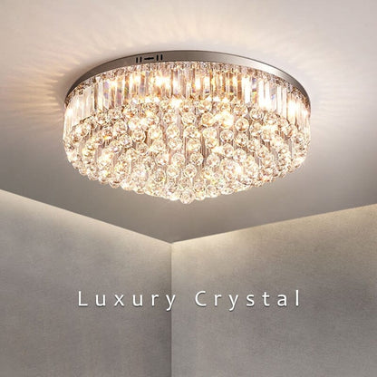 Clara Raindrop Crystal Ceiling Light