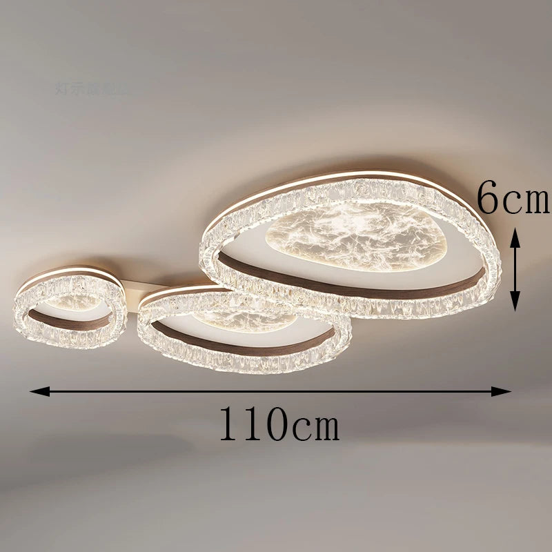 Nordic LED Ceiling Light – Modern Minimalist Flush Mount for Living Room & Bedroom