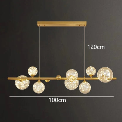 Aurélie Modern LED Pendant Chandelier for Living & Dining Rooms