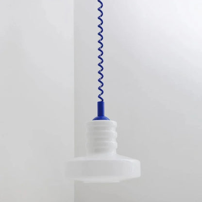 Chloé Chromatic Coil Glass Suspension Lamp