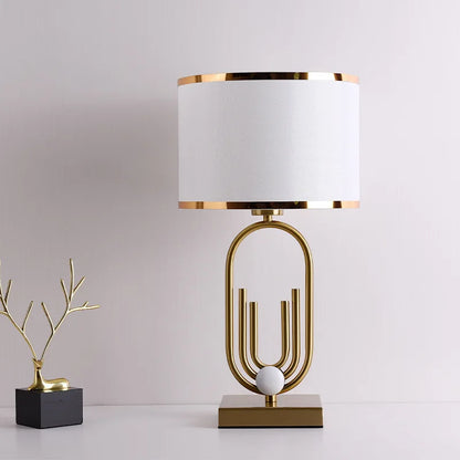 Orléans Modern Gold Geometric Table Lamp