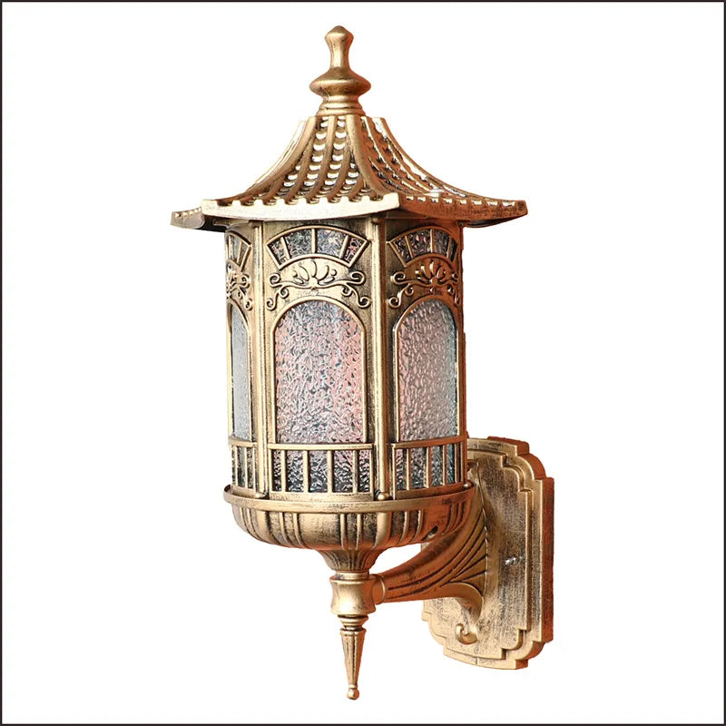 Élodie Retro Outdoor Wall Lamp Vintage Porch Light