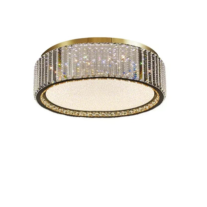 Chloé Luxury Crystal Ceiling Lamp Gold LED Modern Light