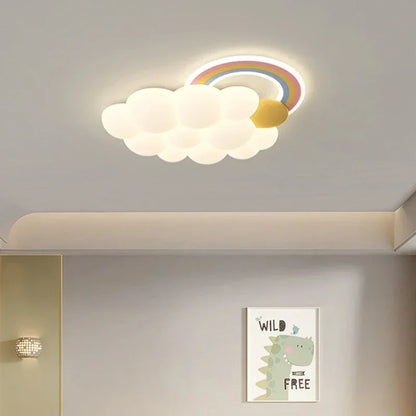 Élodie Nordic Cloud LED Ceiling Light Kids Room Modern