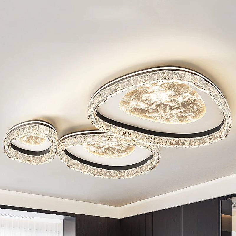 Nordic LED Ceiling Light – Modern Minimalist Flush Mount for Living Room & Bedroom