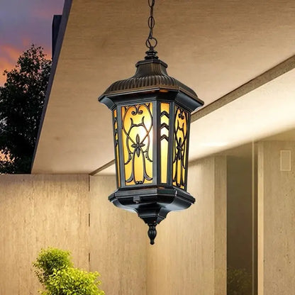Elodie Outdoor European Pendant Light Waterproof Garden
