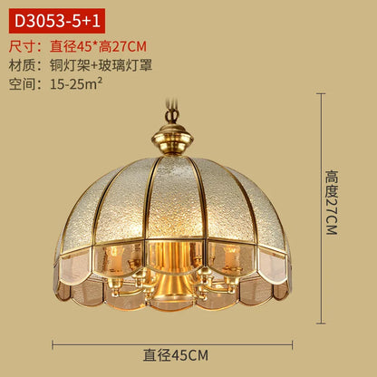 Eléonore Vintage Copper Chandelier for Dining & Hallway Spaces