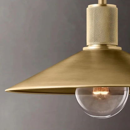 Inès Industrial Copper Cord Pendant Light Retro Cafe Fixture