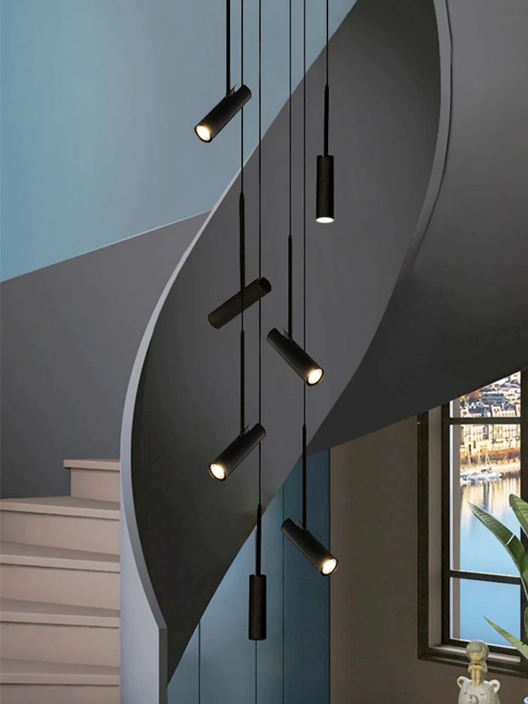 Noémie Modern Cylindrical LED Pendant Spotlight