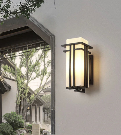 Yvette Outdoor Waterproof Wall Lamp Modern Up Down Light