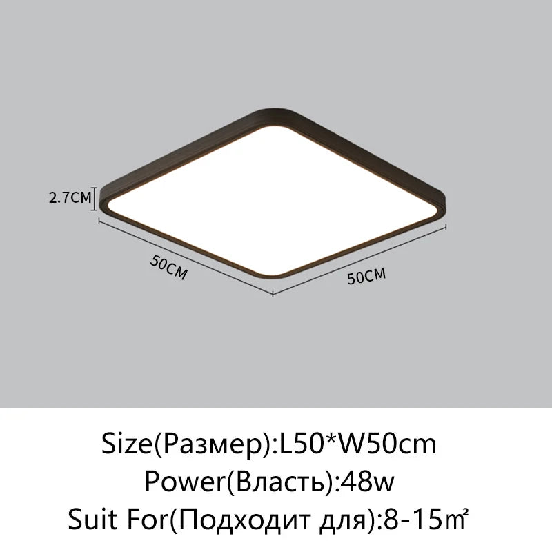 Juliette Ultrathin LED Remote Dimming Ceiling Light Modern