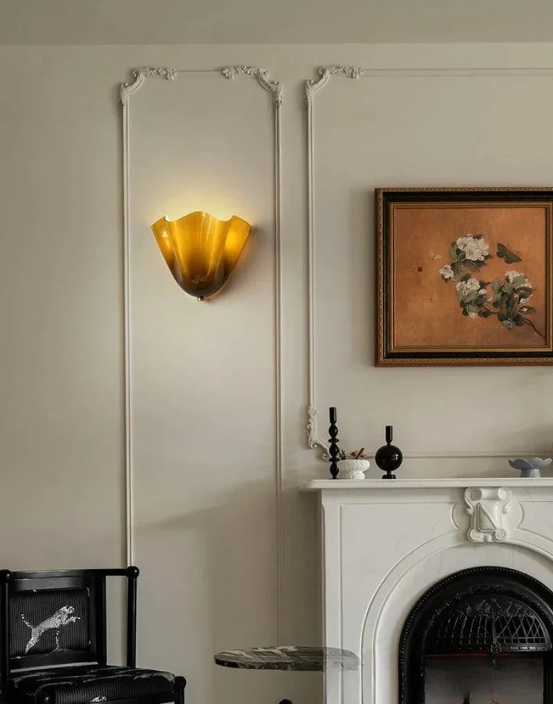 Élodie Petaline Glass LED Wall Sconce