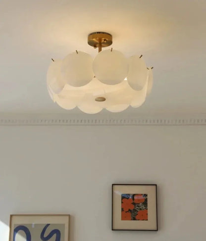 Amélie Aurora Shell Glass Pendant Lamp