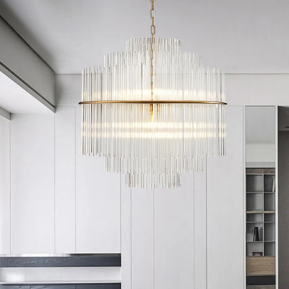 Élise Nordic Glass Pendant Light G9 Modern Iron Ceiling Lamp