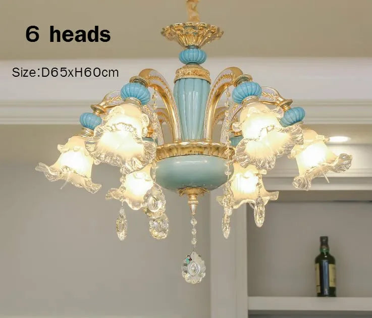 Modern Nordic Crystal Dining Chandelier