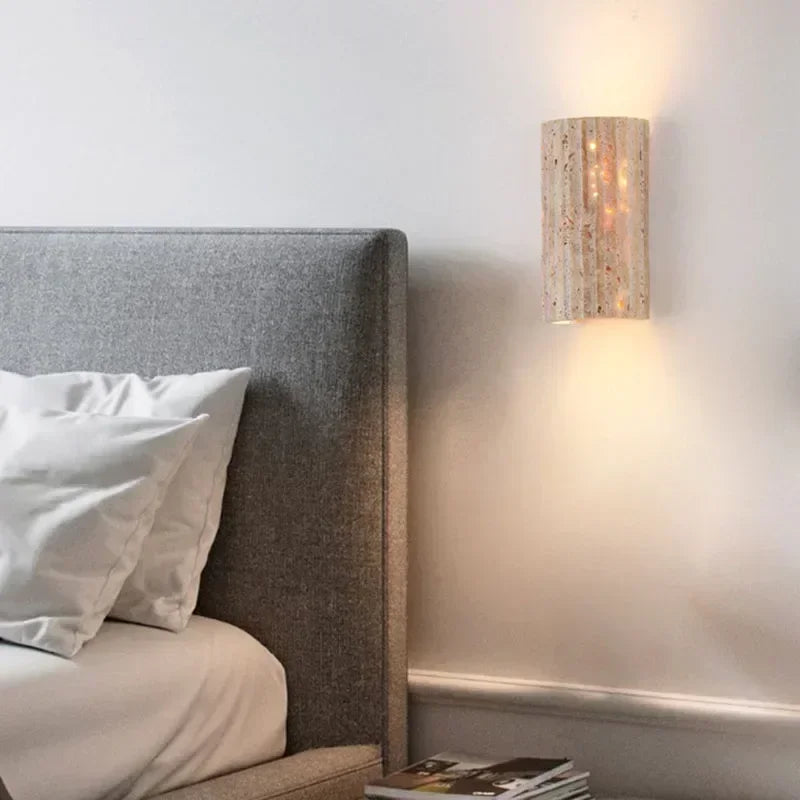 Yvonne Wabi-Sabi Stone LED Wall Lamp