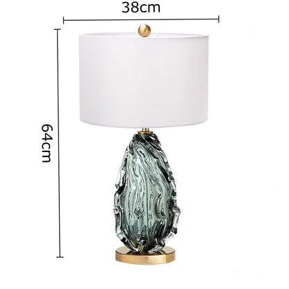 Celeste Crystal Glass Droplet Table Lamp