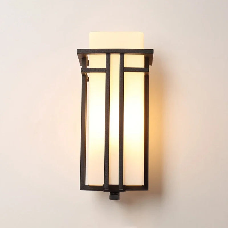 Yvette Outdoor Waterproof Wall Lamp Modern Up Down Light