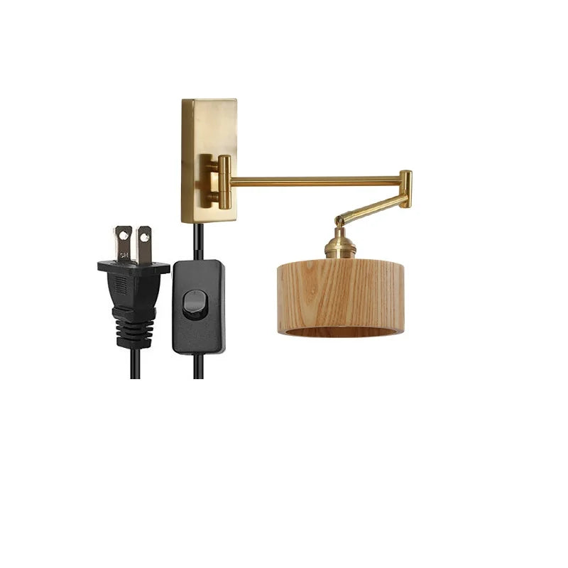 Madeleine Rotating Wall Lamp Pull Chain Switch