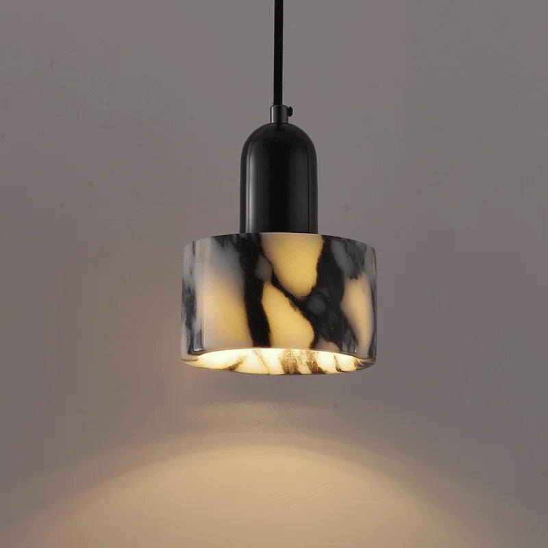 Noémie Carrara Marble Eclipse Pendant