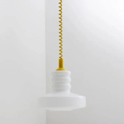 Chloé Chromatic Coil Glass Suspension Lamp