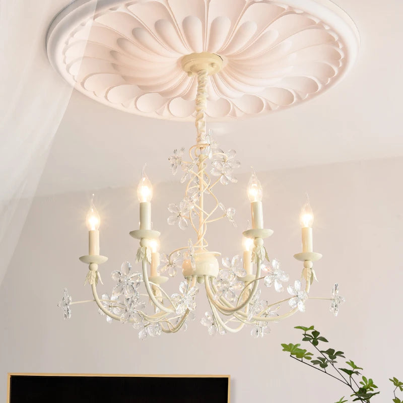 Amélie Crystal Flower Romantic European Chandelier