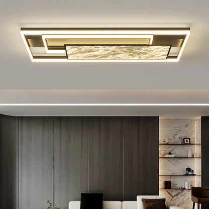 Nordic LED Ceiling Light – Minimalist Dimmable Flush Mount for Living Room & Bedroom