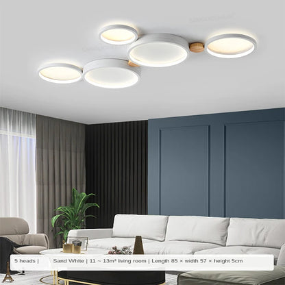 Modern LED Ceiling Light – Minimalist Flush Mount for Living Room, Bedroom & Dining Area