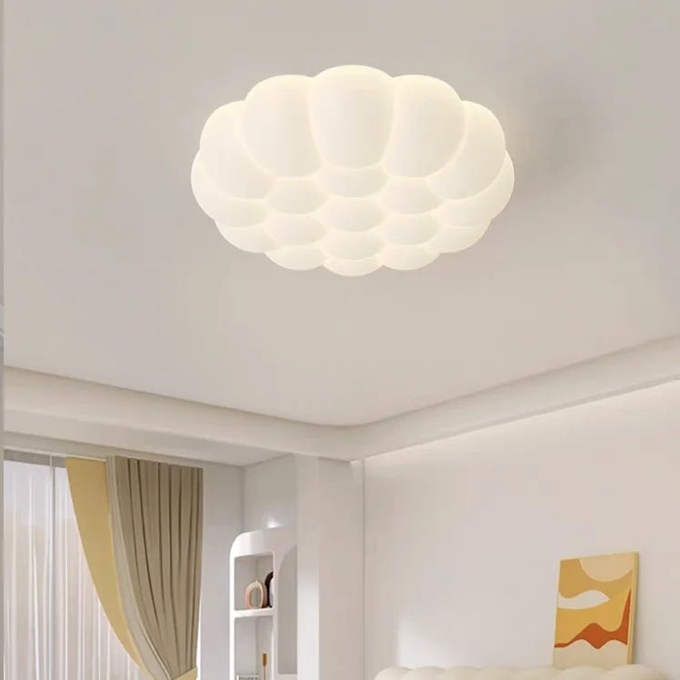 Amélie Bubble Cream LED Ceiling Light Full Spectrum Eye Care