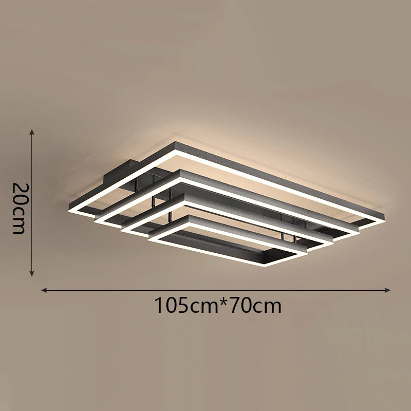 Eléa Nordic Multi-Tier LED Ceiling Light