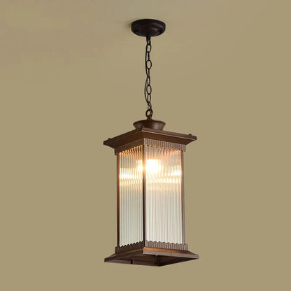 Claire Outdoor Retro Pendant Chandelier Courtyard Light