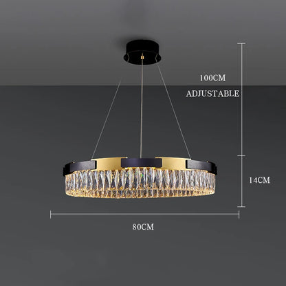 Camille Modern Crystal LED Chandelier Luxury Living Dining Bedroom Pendant Light