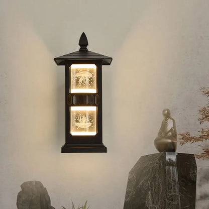 Isabelle Retro Waterproof Wall Lamp Outdoor Entrance Light