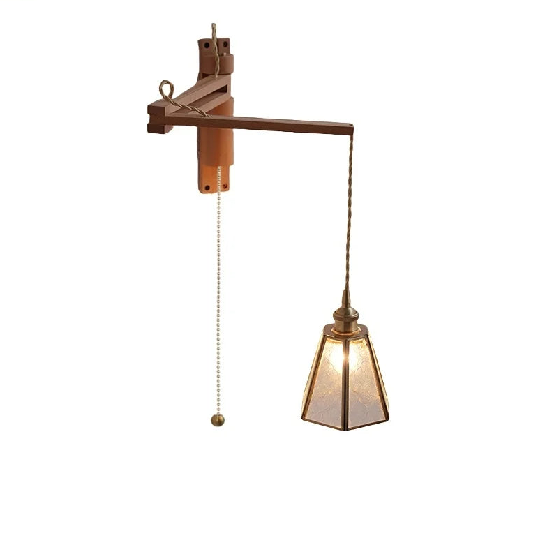 Aurore Wabi Sabi Glass Wall Lamp Nordic Style