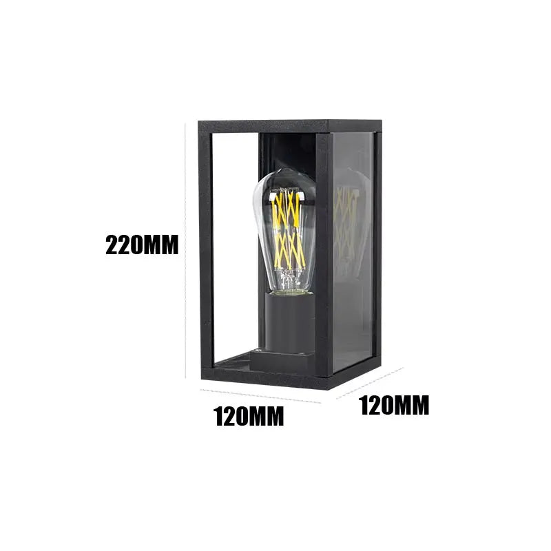 Camille Waterproof Outdoor Wall Lamp Modern Garden Light
