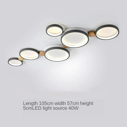 Modern LED Ceiling Light – Minimalist Flush Mount for Living Room, Bedroom & Dining Area