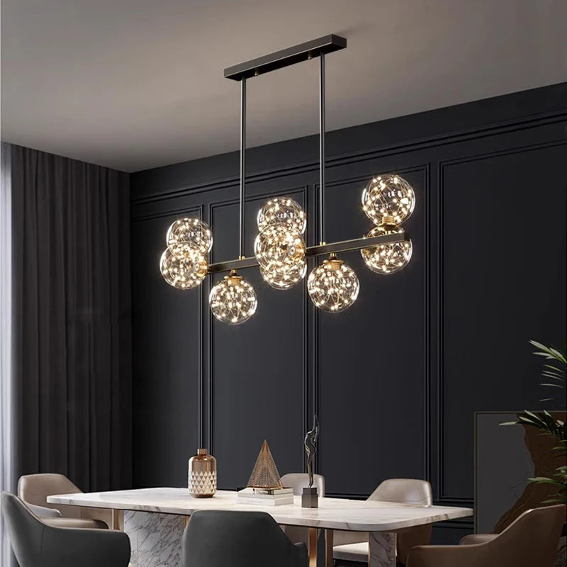 Aurélie Modern LED Pendant Chandelier for Living & Dining Rooms
