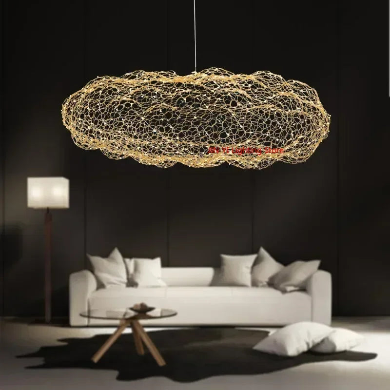Sophie Cloud Mesh Pendant Chandelier