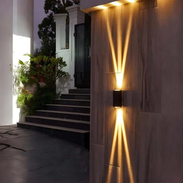 Camille Radiant Beam Aluminum LED Wall Sconce