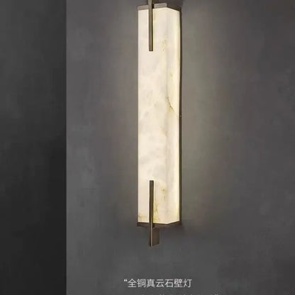 Sophie Marble Resin Wall Lamp Nordic TV Background Light