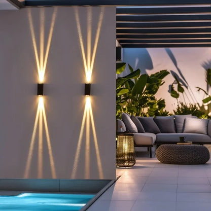 Camille Radiant Beam Aluminum LED Wall Sconce