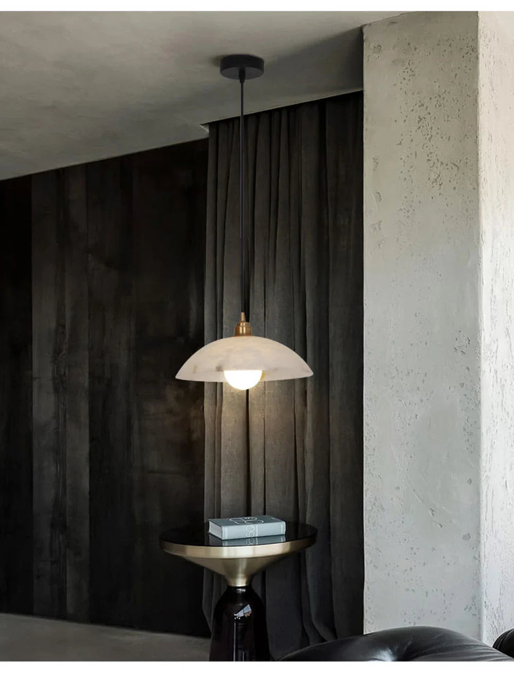 Sophie Inigo Marble Alabaster Pendant Light