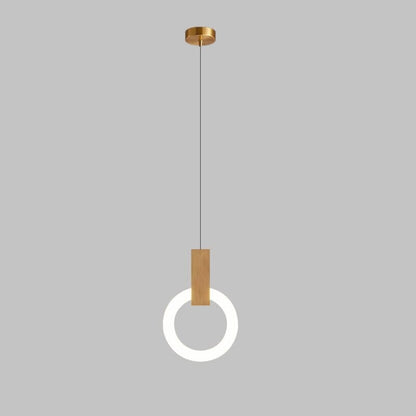 Isabelle Circular Halo Pendant