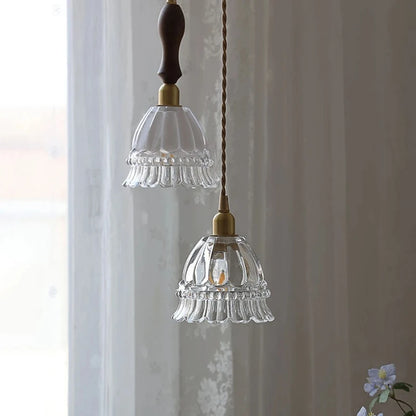 Lina Modern Minimalist Green Glass Pendant Light