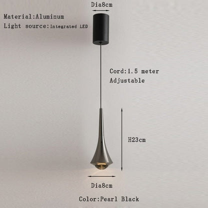 Sophie Minimalist Water Drop LED Pendant