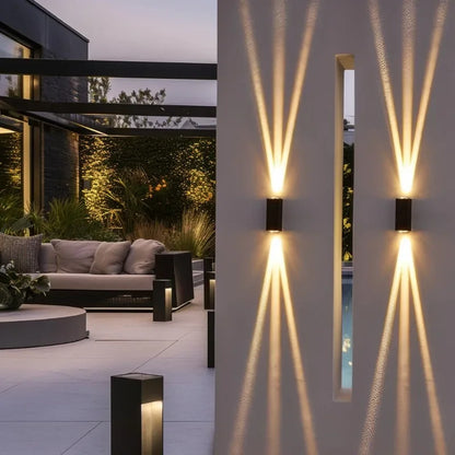 Camille Radiant Beam Aluminum LED Wall Sconce