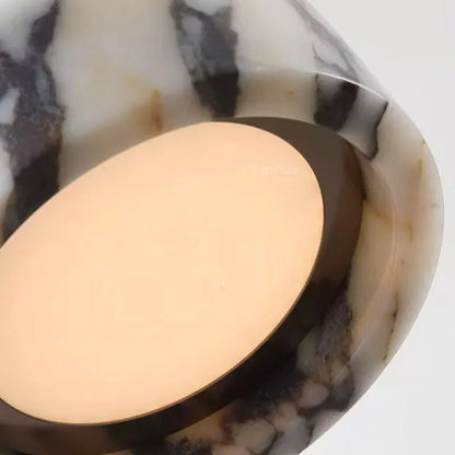 Elara Alabaster Stone Core Pendant